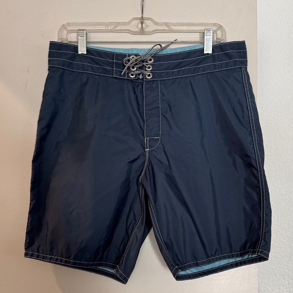 Birdwell Dark Blue Men's Swim Board Shorts